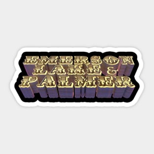 Emerson,Lake & Palmer Sticker